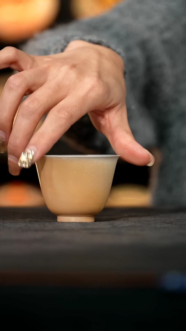 厚山柴烧雪茄落灰铃铛杯