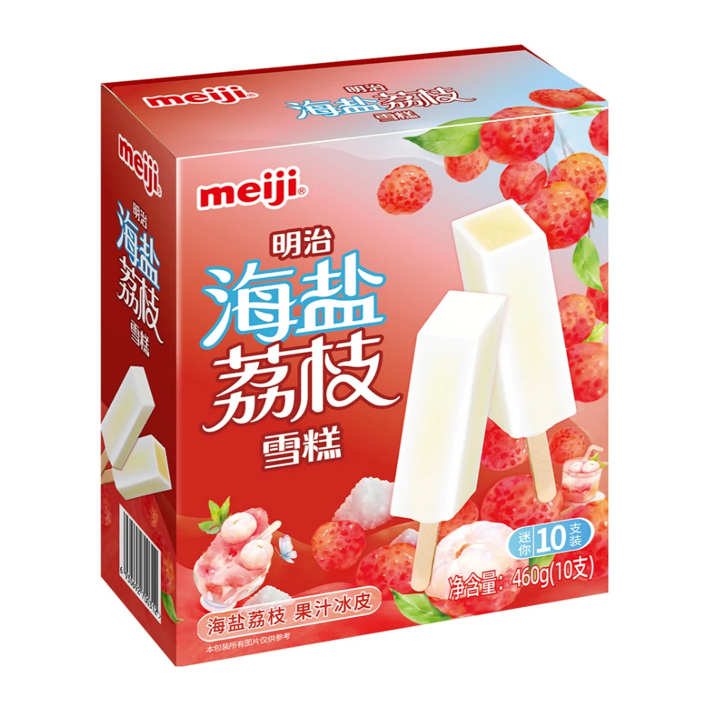 明治 海盐荔枝雪糕 460g(10支)