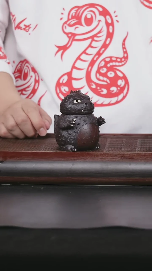 【闪购商品】紫砂茶壶7 原矿紫砂壶 哥斯拉