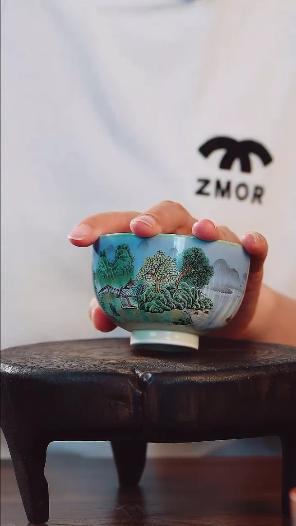 艺然堂手工手绘茶器