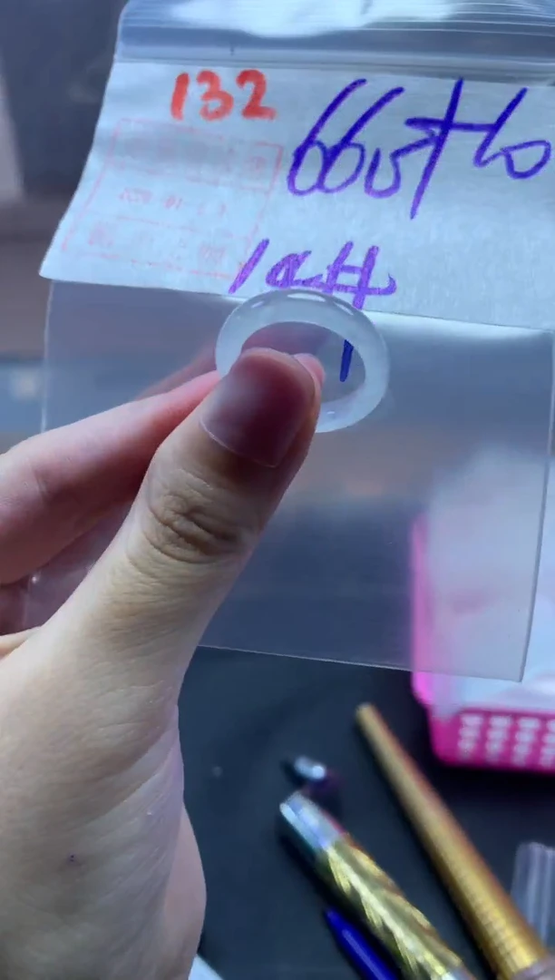 未镶嵌定制翡翠戒圈14#670毛货需精细抛光