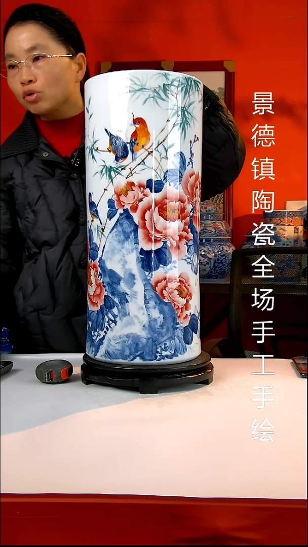 摆件陶瓷景德镇陶瓷 全场手工手绘