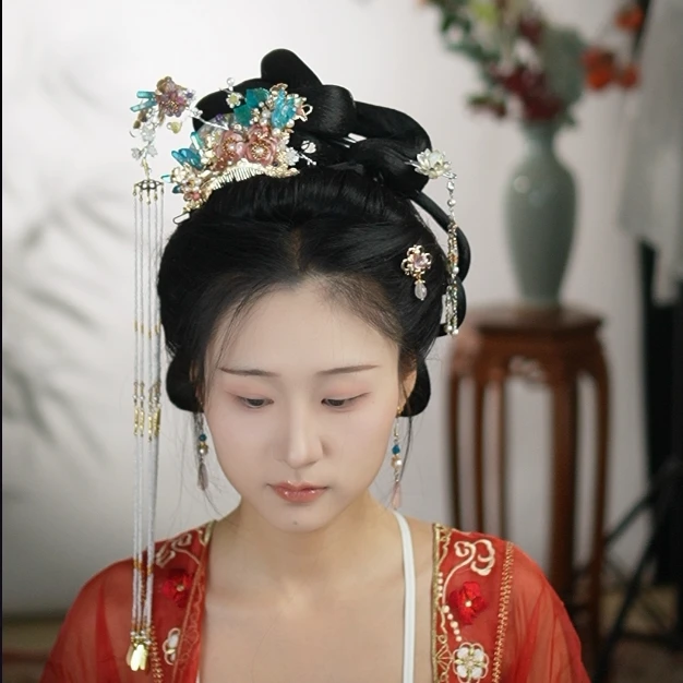 稷氏小筑   珈蓝发冠+   发簪发钗发饰古风发饰发簪后压