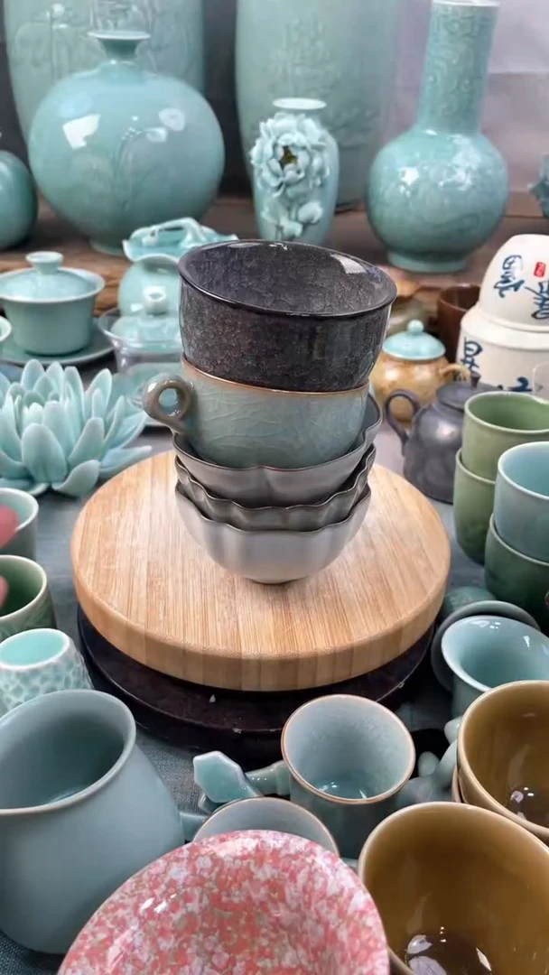 【闪购商品】特价 微瑕 慧仙青瓷