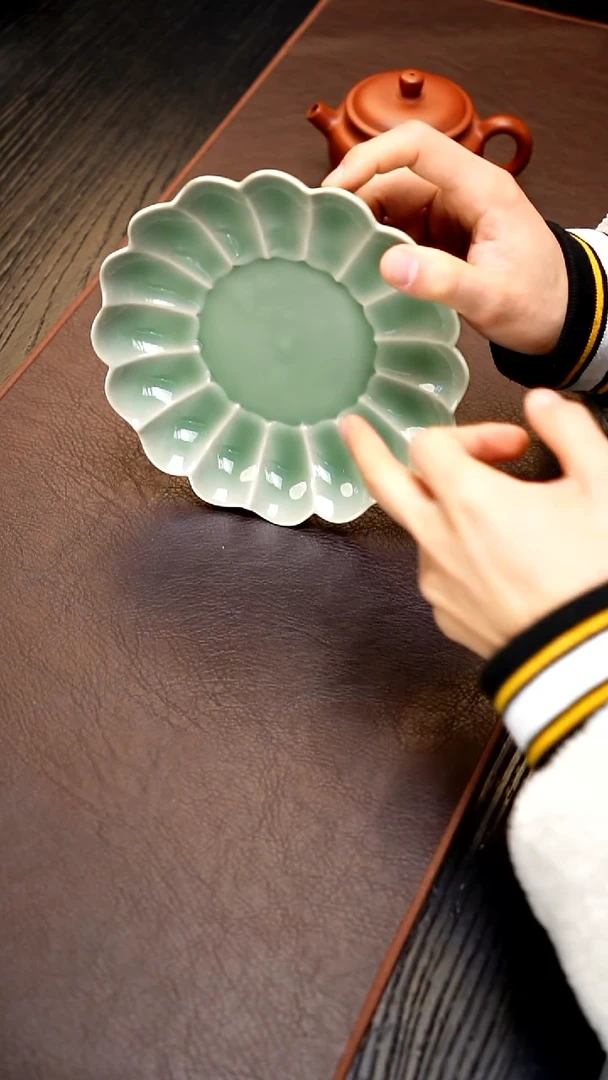 青瓷手工茶器包邮