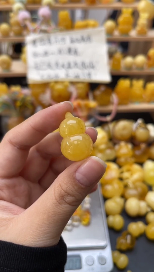 琥珀未镶嵌珠宝奇石089琥珀蜜蜡微瑕