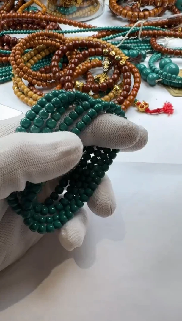 未镶嵌绿松石手串绿松石手串