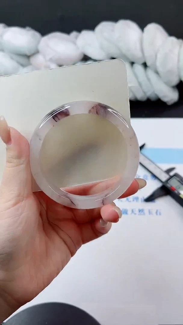 未镶嵌手镯石英质玉多样性发货V225-62