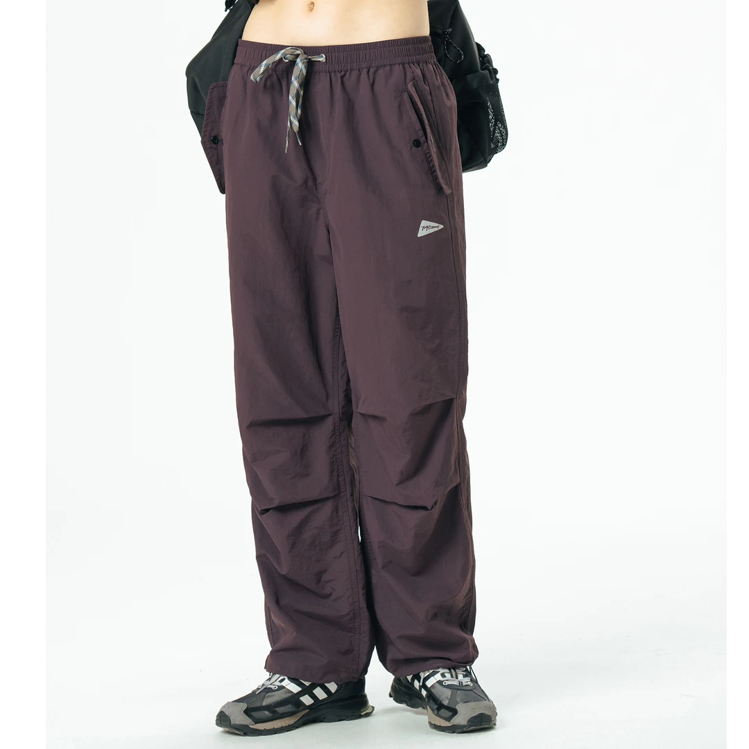 714street潮牌透气春夏户外三防伞兵裤风感直筒休闲裤412263