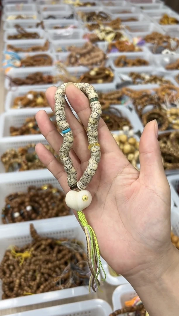 手串星月菩提卡8星月 大肠手持手捻