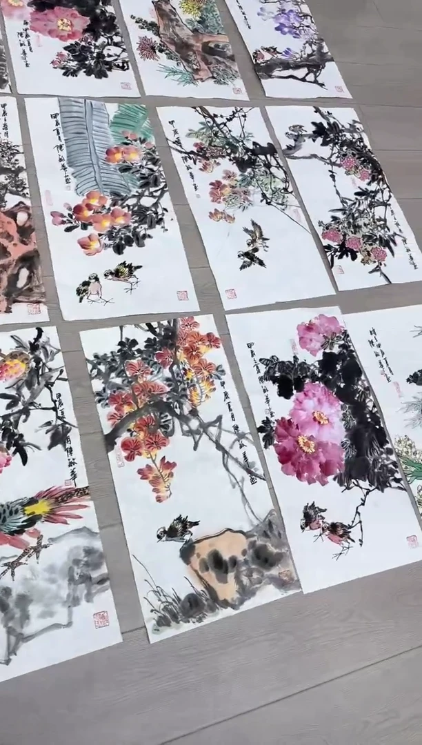 【闪购商品】纸本1福利品原作真迹绘画