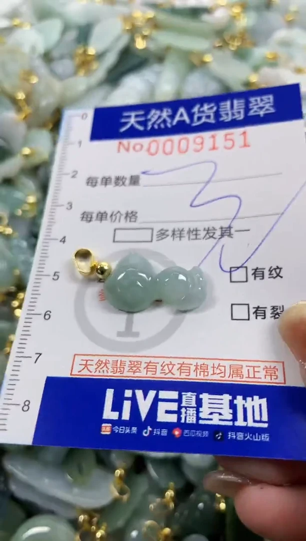 颈饰未镶嵌翡翠天然A货翡翠