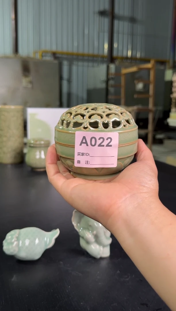耀州窑仰山宝相花022