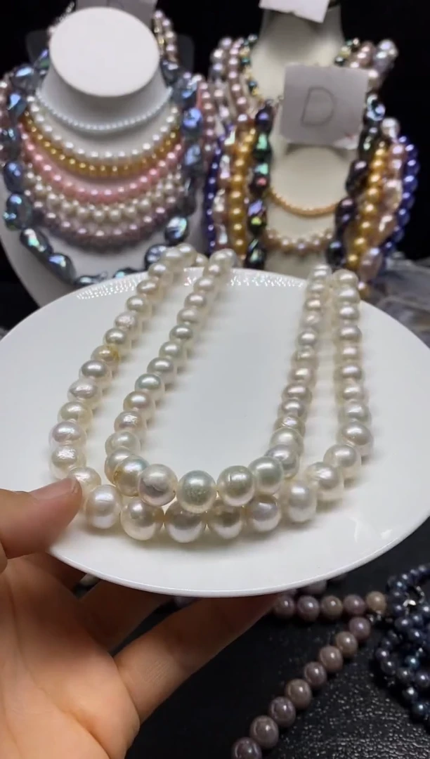 淡水珍珠未镶嵌颈饰多人