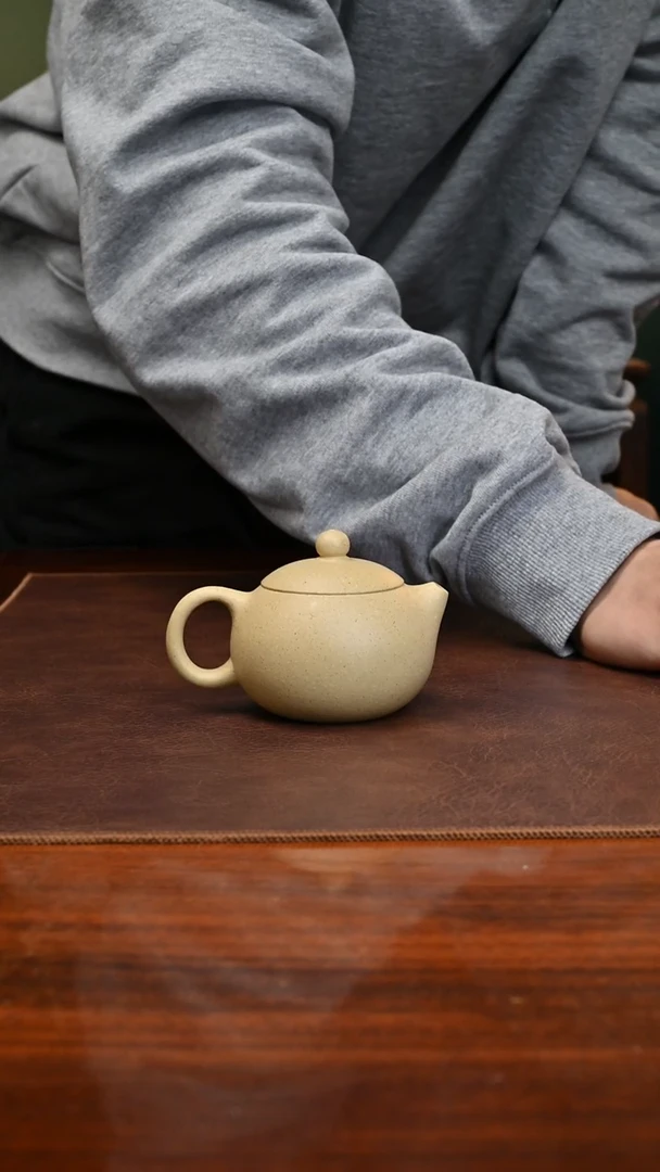 【闪购商品】紫砂茶壶大水潭本绿西施135cc