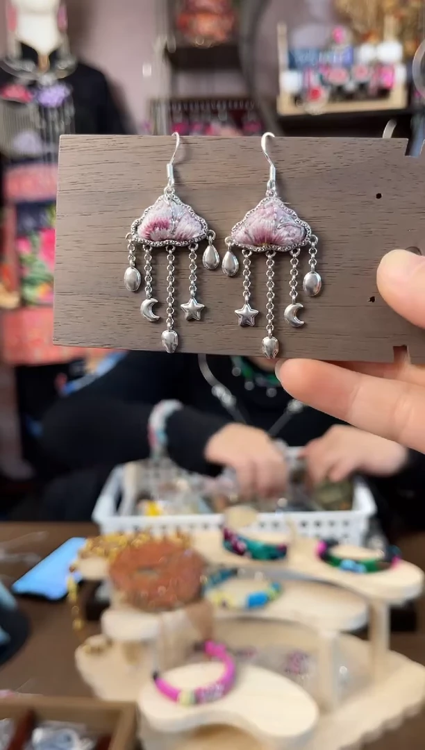 织绣民族风手工非遗老绣饰品288