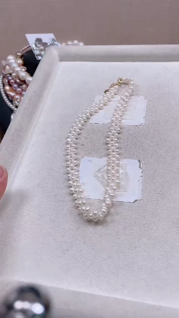 未镶嵌项链淡水珍珠【纯恬饰品】