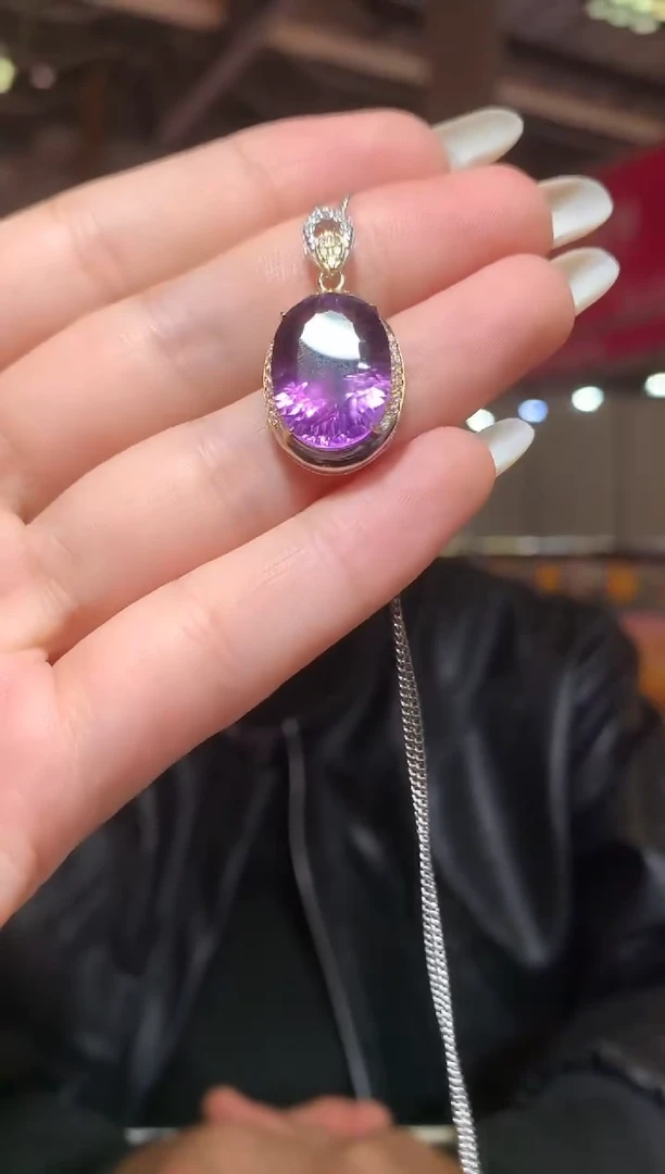 吊坠(赠链)银S925镶嵌水晶【宝石世家严选】