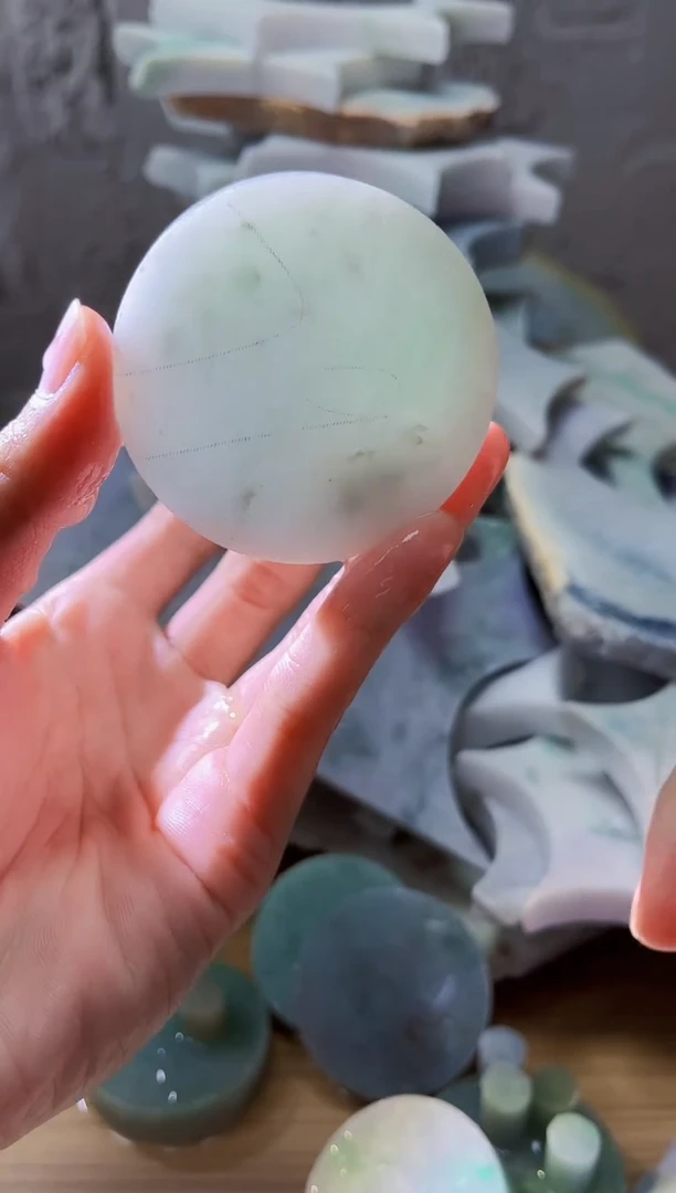 裸石翡翠翡翠a货正品玉石古陈357