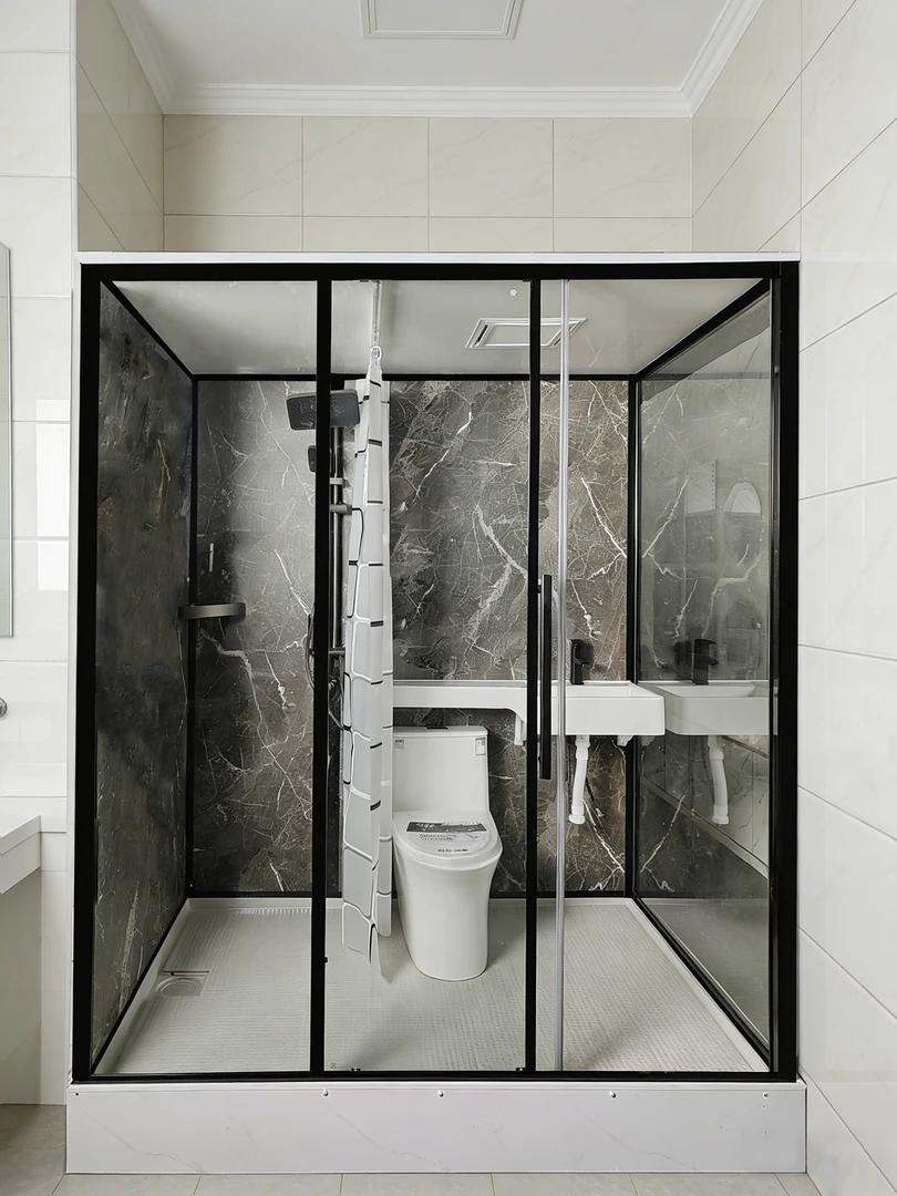 1870*1270*2400整体卫生间一体式集成卫浴含干湿分离功能