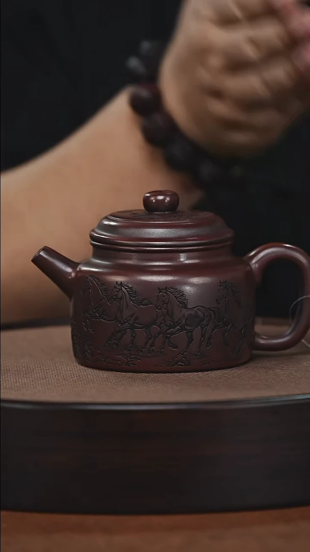 茶壶紫砂原矿紫砂壶