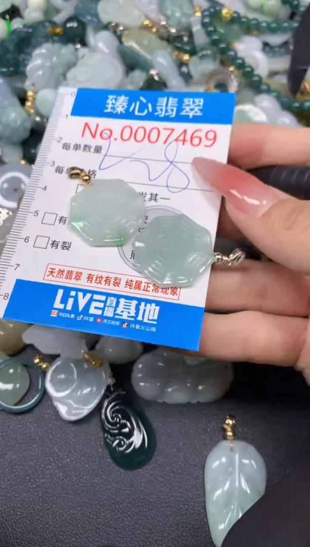 【闪购商品】翡翠颈饰未镶嵌含绳000