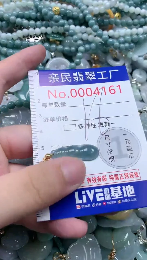 翡翠未镶嵌吊坠(不含链)4161