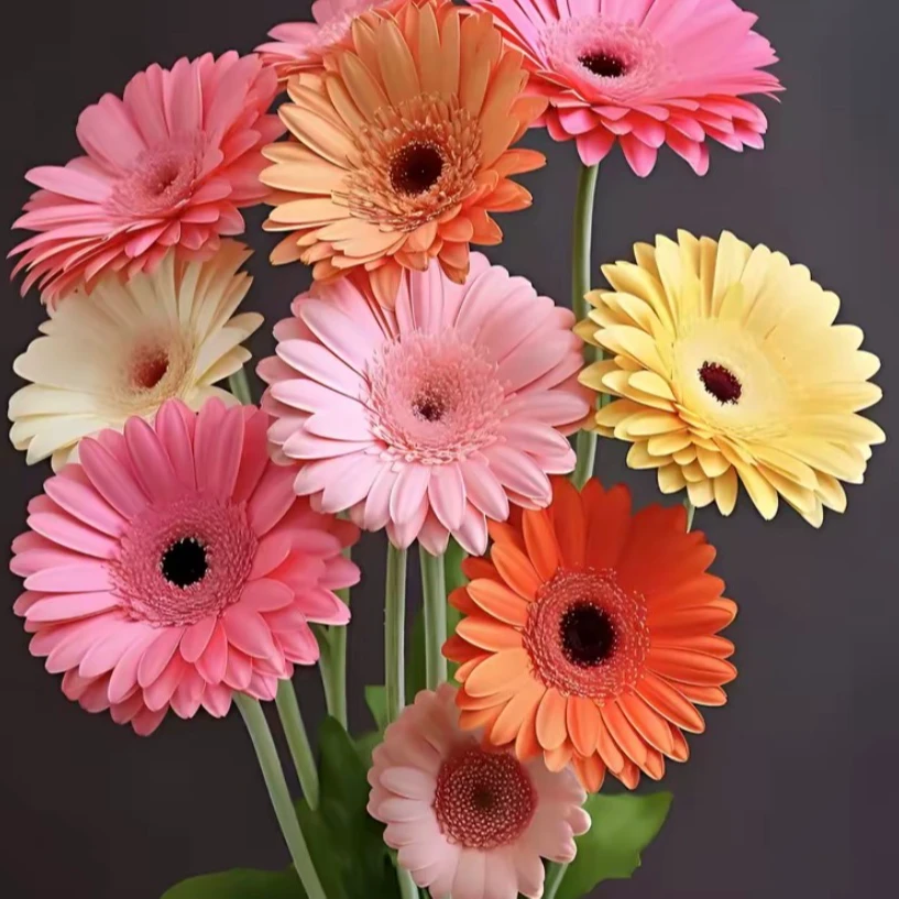 【重瓣非洲菊种子】家庭阳台小院盆栽地栽四季种植