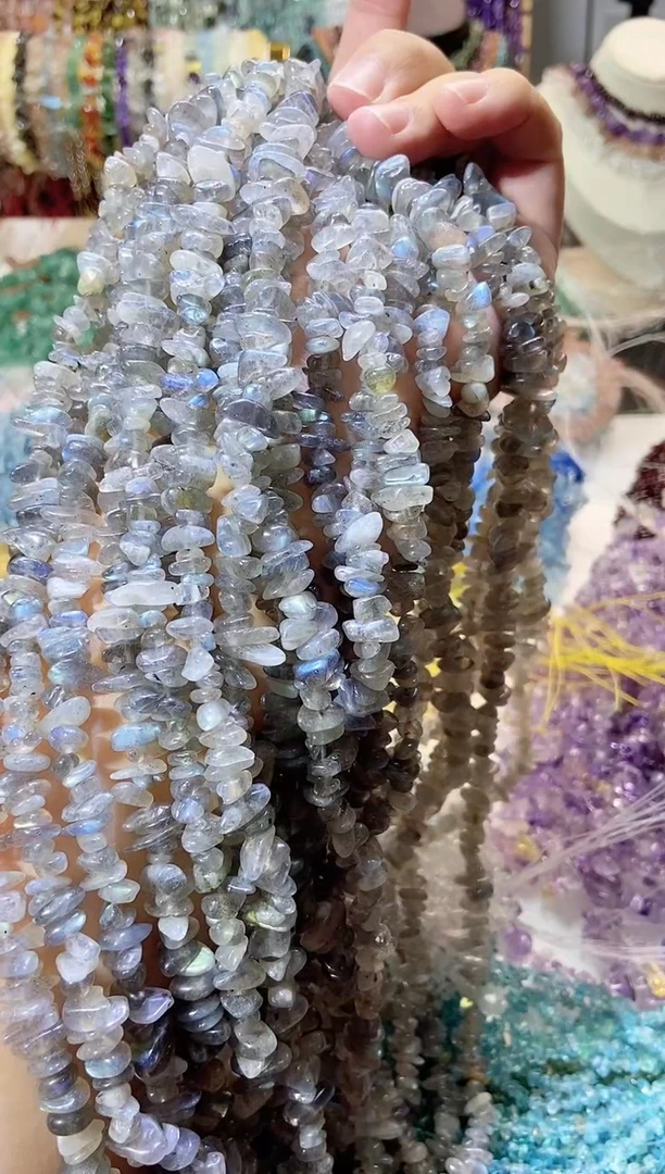 未镶嵌珠宝半成品水晶灰月光