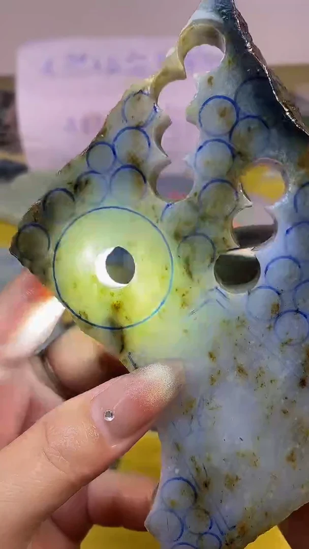 散珠翡翠天然缅甸翡翠A货17