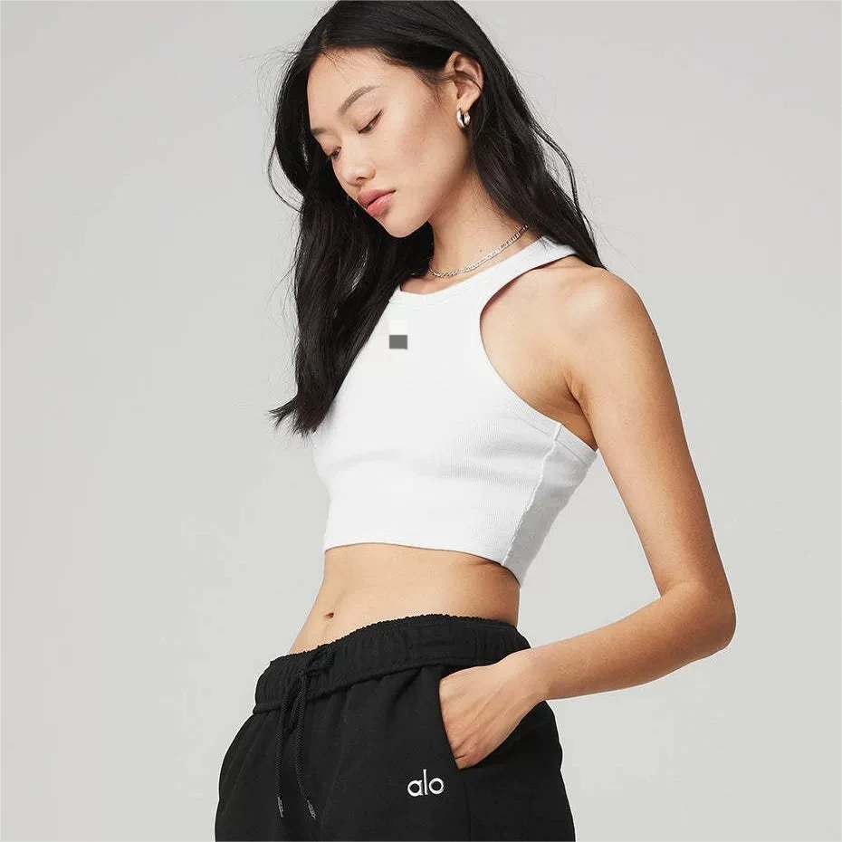 【八八】AU 25新款瑜伽背心吊带紧身显瘦无袖运动背心