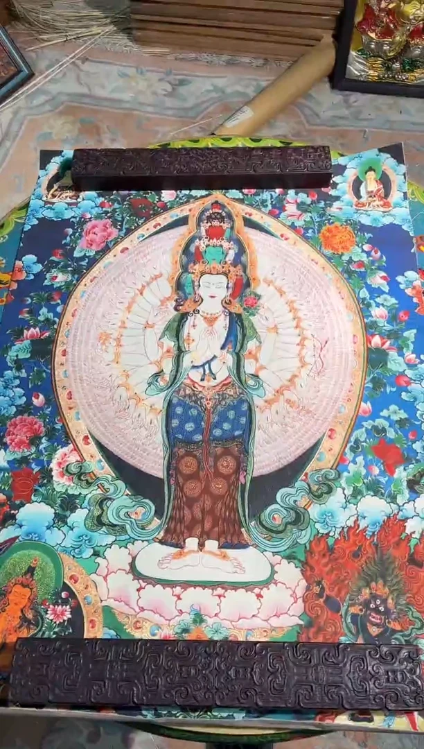 卷轴画天天的唐卡tk160