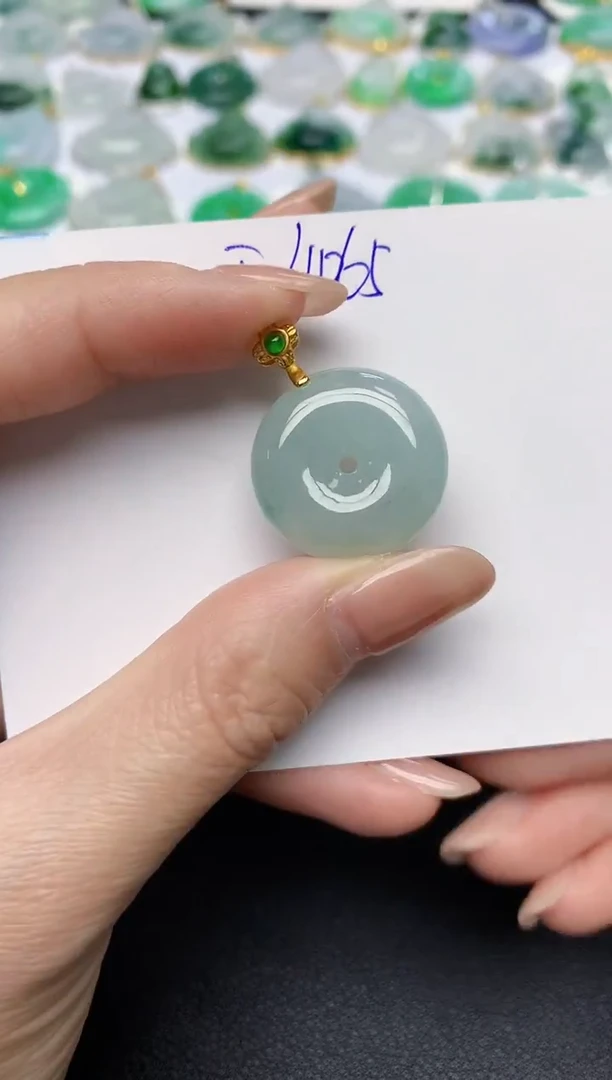 颈饰未镶嵌翡翠天然缅甸A货翡翠百元以上9元证书费自理