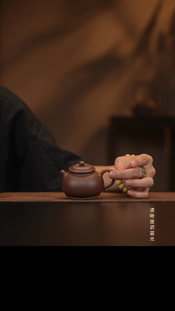 允禾斋  紫砂壶  小宝（锦玉）紫泥