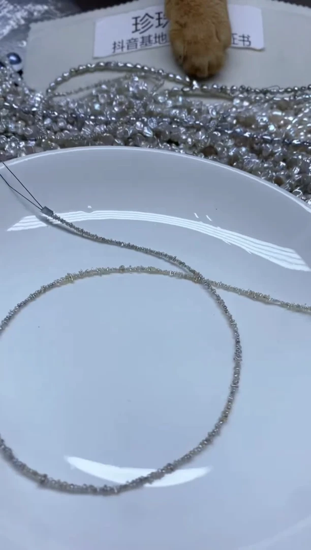 未镶嵌海水珍珠颈饰2-3