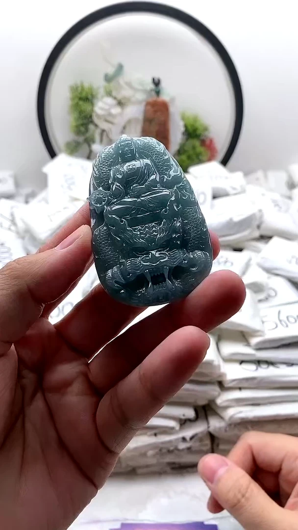 颈饰未镶嵌翡翠阿弥陀佛