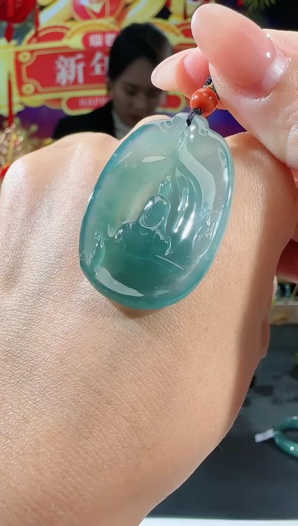【闪购商品】翡翠吊坠(不含链)未镶嵌悟道