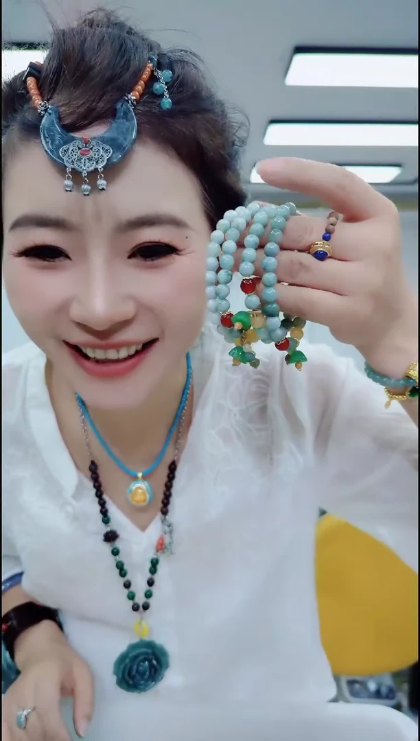 翡翠未镶嵌颈饰3189翡翠单圈