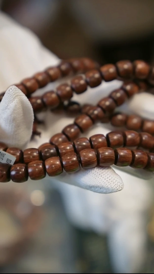 手串/手链黄花梨/降香黄檀10mm桶珠黄花梨手串