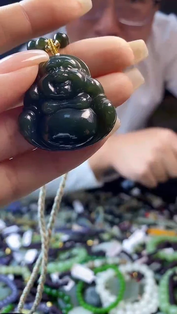 颈饰未镶嵌和田玉多样性发货，拍一发一