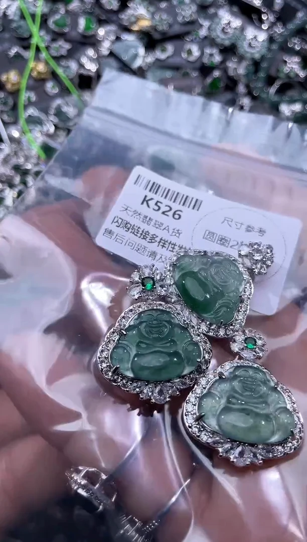 【闪购商品】翡翠颈饰未镶嵌K526多样性发其一