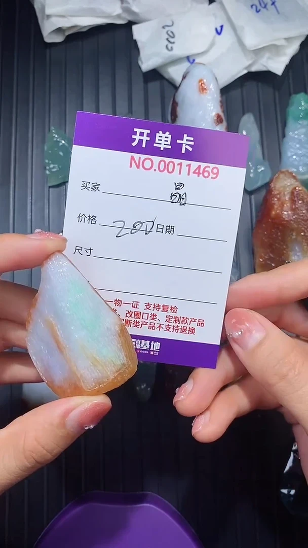 【闪购商品】翡翠颈饰未镶嵌随形
