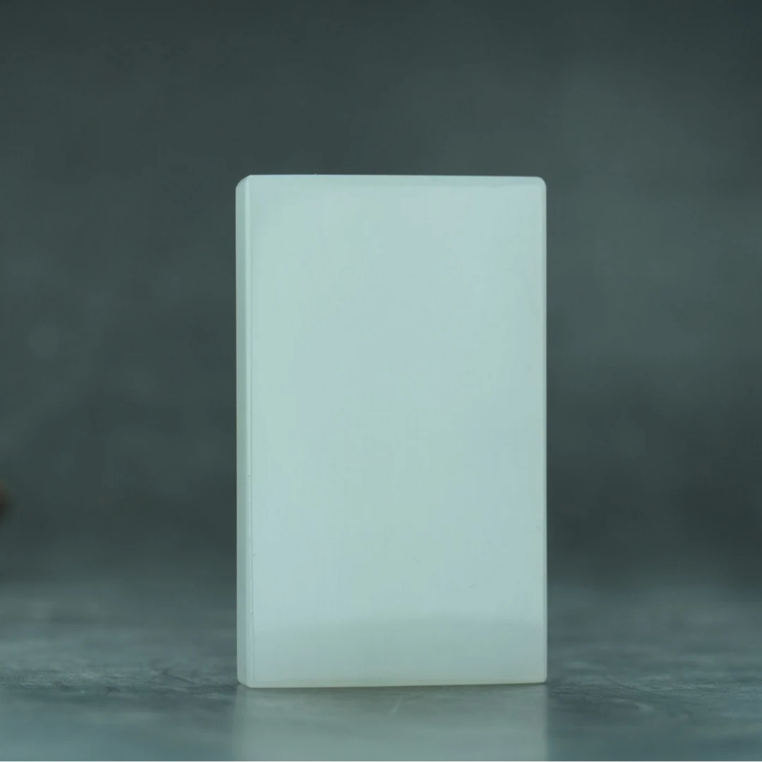 【人之初臻品】精品收藏级新疆和田玉羊脂白玉平安无事牌六刀牌挂件