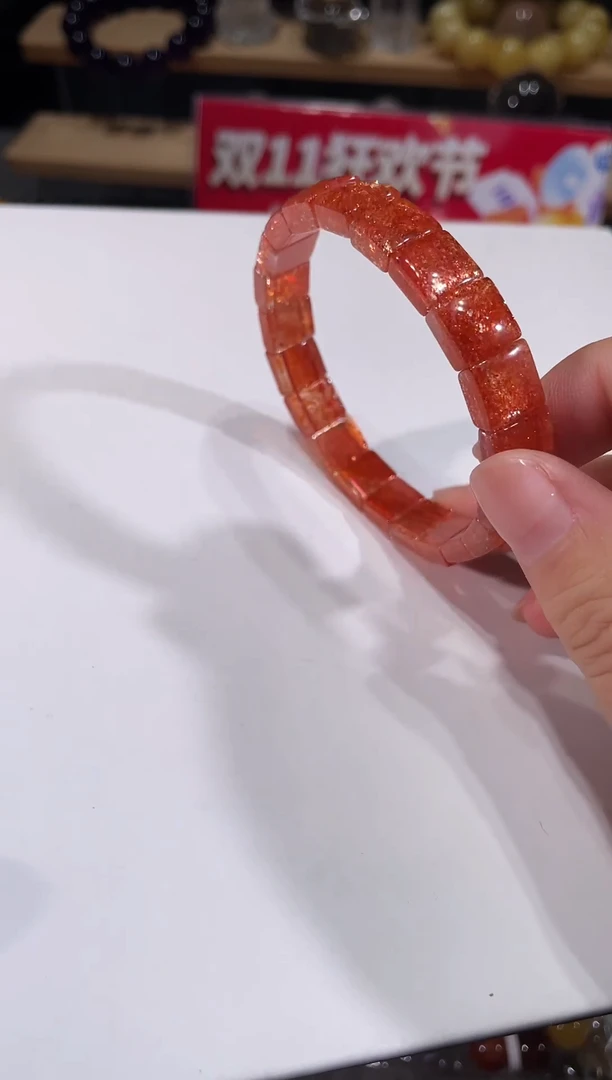 未镶嵌手链长石A729金太阳手牌