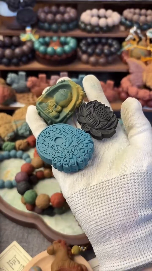 泥塑香牌三个福利款一起