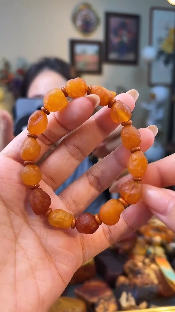 手串琥珀未镶嵌手串