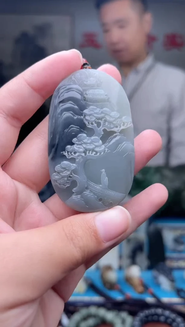 未镶嵌和田玉挂件1