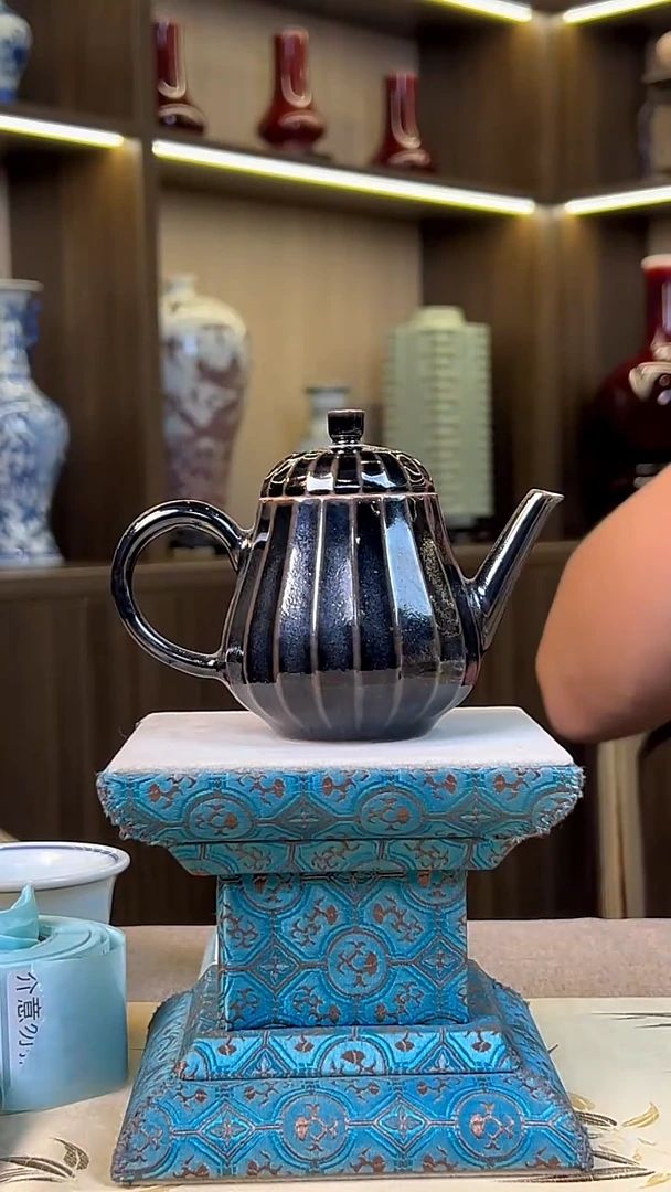 瓷片景德镇毛仔柴窑杯