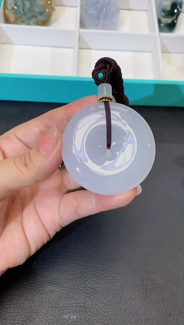 颈饰未镶嵌翡翠缅甸天然翡翠