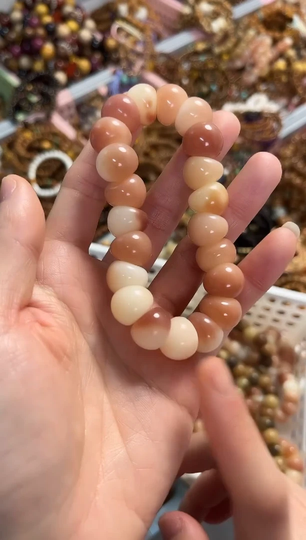 手串菩提根/象牙果菩提根蒜瓣大肠樱花粉手串